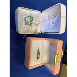 Heart Shaped Pendant and Ring