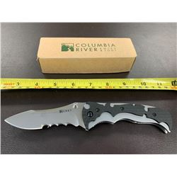 NEW Columbia River My Tighe spring assist folding knife