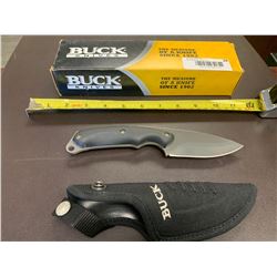 NEW Buck Alpha Hunter skinning knife with sheath