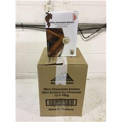 Case of Mini Chocolate Eclairs (12 x 180g)