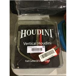 Houdini Vertical Corkscrew with Foil Cutter and Extra Spiral