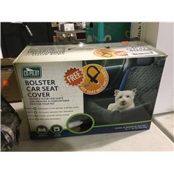 Bolster Universal Fit Car Seat Cover w/ Pet Seat Belt Tether