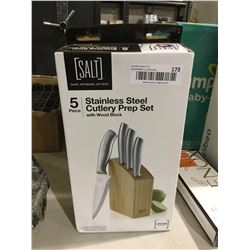 Salt Stainless Steel Cutlery Prep Set