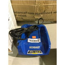 Kobalt 40V Max Lithium Ion Battery Charger