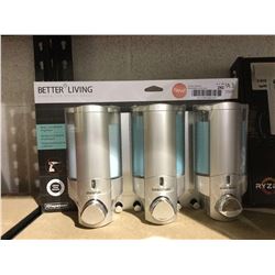 Better Living Tri Shower DispenserSet