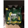 Image 1 : Perrier Lemon Carbonated Natural Spring Water (6 x 1L)