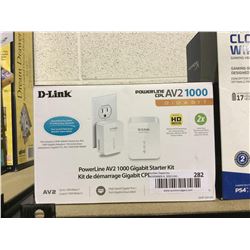D-Link PowerLine AV2 1000 Gigabit Starter Kit