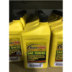 Race Pro SAE 10W-40 Premium Motor Oil(6 x 946mL)