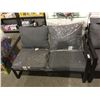 Image 3 : 2-Piece Grey Patio Chair, LoveseatSet