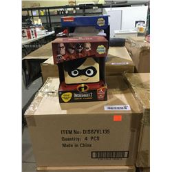 Case of 4 Incredibles2Glow Buddies LED Light Up Toys