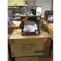 Case of 4 Emoji Color-Me and Glow Kit Glow Buddies LED Light Up Toys