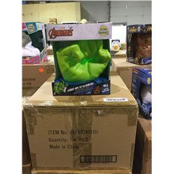 Case of 4 Marvel Avengers Glow Buddies LED Light Up Toys