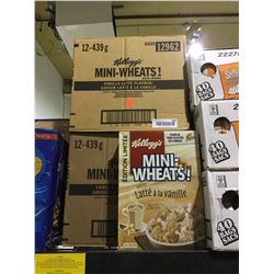Case of Mini Wheats Vanilla Latte Flavor (12 x 439g)