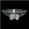 Image 1 : Steuben crystal centerbowl with four sc