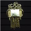 Image 2 : 14k gold pendant of Torah with a Talit;