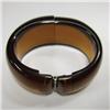 Image 2 : Apple juice bakelite hinged bangle brac