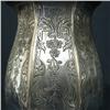 Image 2 : Sterling weighted vase; eight paneled s