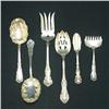 Image 1 : Six sterling silver flatware serving pi