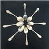 Image 1 : Set of eight Frank Whiting sterling sil