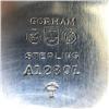 Image 2 : Gorham sterling silver round tray; chas