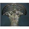 Image 2 : Silver reticulated basket with applied 