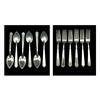 Image 1 : Set of six sterling fruit spoons and si