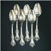 Image 2 : Ten sterling silver spoons including se