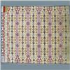 Image 1 : Jacquard coverlet in red, yellow and gr