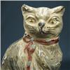 Image 2 : Cast iron seated cat doorstop; unmarked