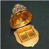 Image 2 : Bronze bulldog head stamp box; hinged l