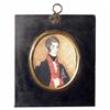 Image 1 : Miniature portrait of a military office
