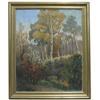 Image 1 : Karl Schneider oil on canvas; Autumn tr