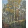 Image 2 : Karl Schneider oil on canvas; Autumn tr