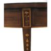 Image 2 : Kittinger demilune mahogany and inlaid 