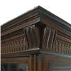 Image 2 : Late Victorian walnut cabinet with book
