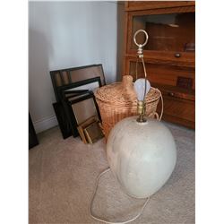Frames, Basket and Lamp B