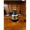 Image 6 : Blue & gold Decanter & 4 goblets Cat A