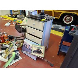 Antique hand grinder Tie downs and more Cat C