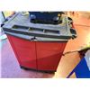 Image 2 : Metal Cart Washer and plastic Garage Cupboard C