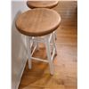 Image 2 : Wood  Bar Stools B
