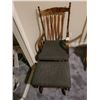Image 1 : Rocking chair & footstool Cat C