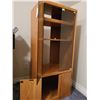 Image 3 : Oak stereo cabinet Cat B