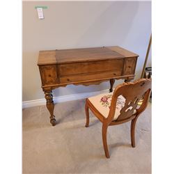 Antique Desk and Chair C