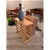 Image 1 : Wine Rack, Vase and TV Tables