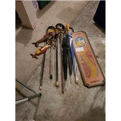 Umbrellas and Walking Sticks Cat A