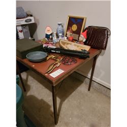Card Table and Decor Cat A