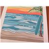 Image 2 : Landscape Artwork Signed by Artist 'Liya' Canvas on Wood Frame 16"x20"