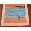 Image 2 : Landscape Artwork Signed by Artist 'A' 2006 Canvas on Wood Frame 16"x20"