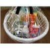 Image 2 : Stay Clean Gift Basket: Wet Ones, Soaps, Lysol, travel containers, etc