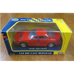 Die Cast Replicas 1:24 1998 Mustang Collectible Car New in Box